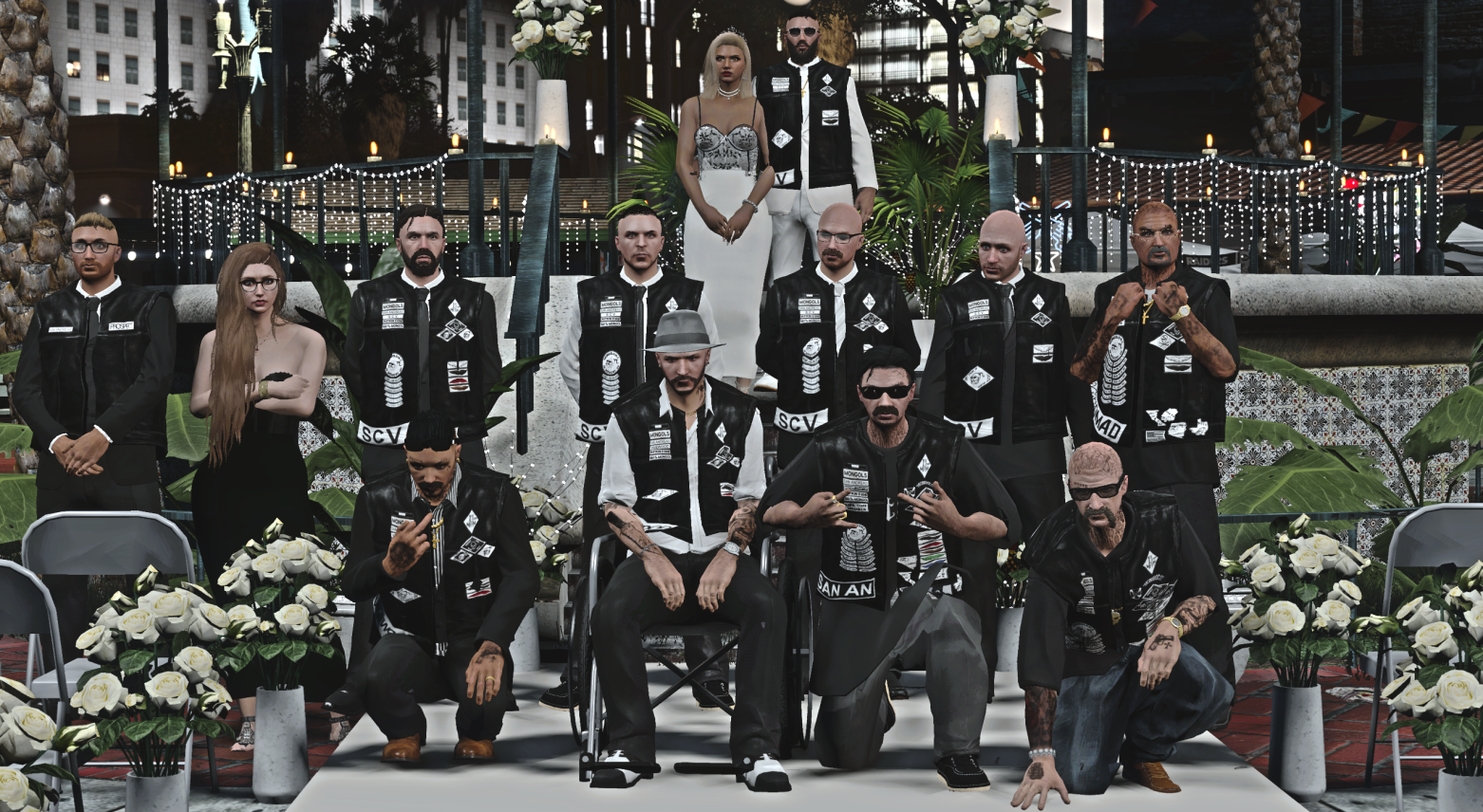 Mongols MC family celebration